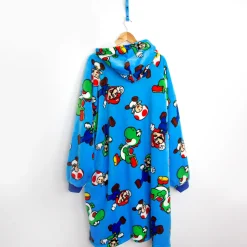 Super Mario Hugzee Wearable Fleece Hoodie – Large