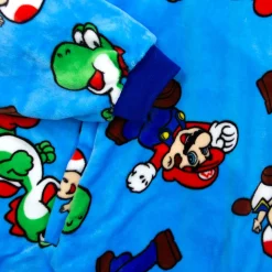 Super Mario Hugzee Wearable Fleece Hoodie – Large