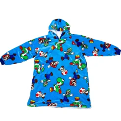Super Mario Hugzee Wearable Fleece Hoodie – Large