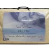 Super Soft & Fluffy Fleece Pillow Firm Support - Made in Ireland