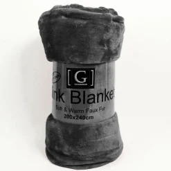 Super Soft Faux Mink Throw 150x200cm