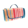 Textured Stripe Fleece Picnic Blanket