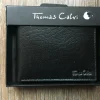 Thomas Calvi Black Leather Wallet