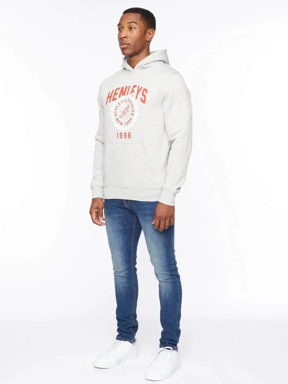 Tipton Hoodie Grey by Henley