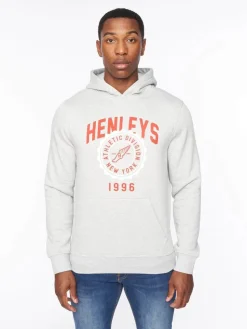 Tipton Hoodie Grey by Henley