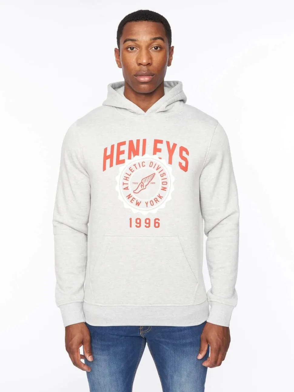 Tipton Hoodie Grey by Henley