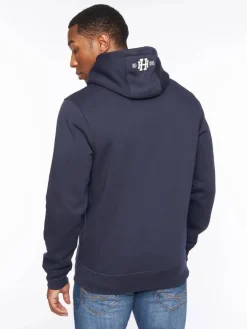Tipton Hoodie Navy by Henley