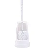 Toilet Brush with Stand White