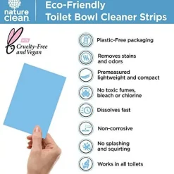 Toilet Cleaner Strips – 6 Sheets