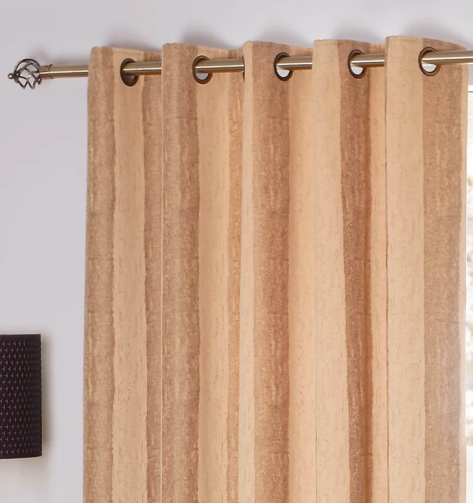 Toulon Interlined Eyelet Curtains Antique Gold