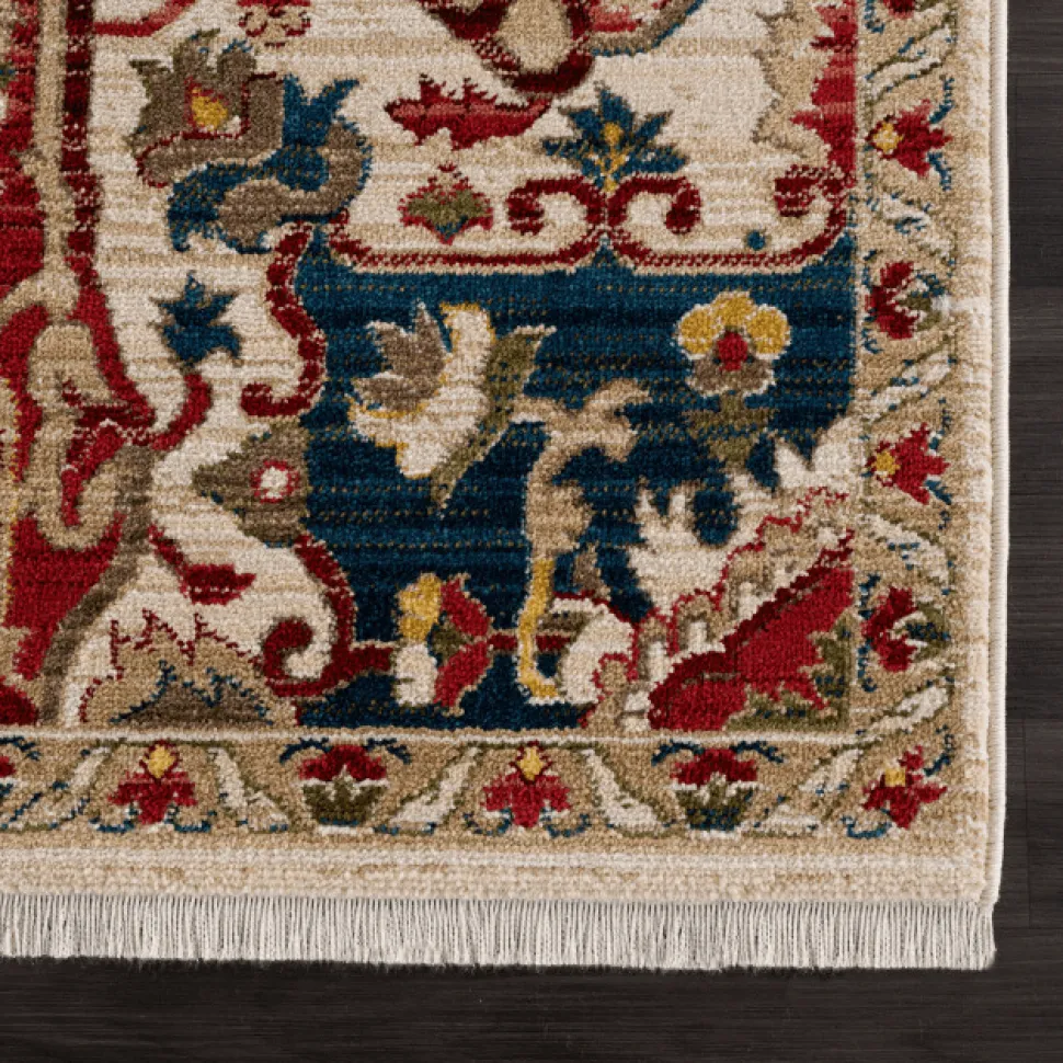 Traditional Turkish Style Red Rug