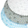 Transparent Gems Design PVC Bath Mats Assorted