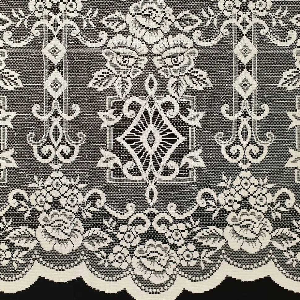 TT646 Cream Net Curtains - Price by the Metre