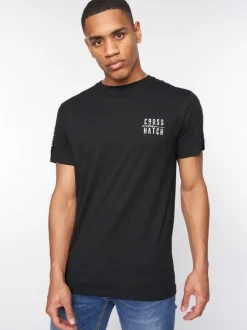 Tugford T-Shirt Black by Crosshatch