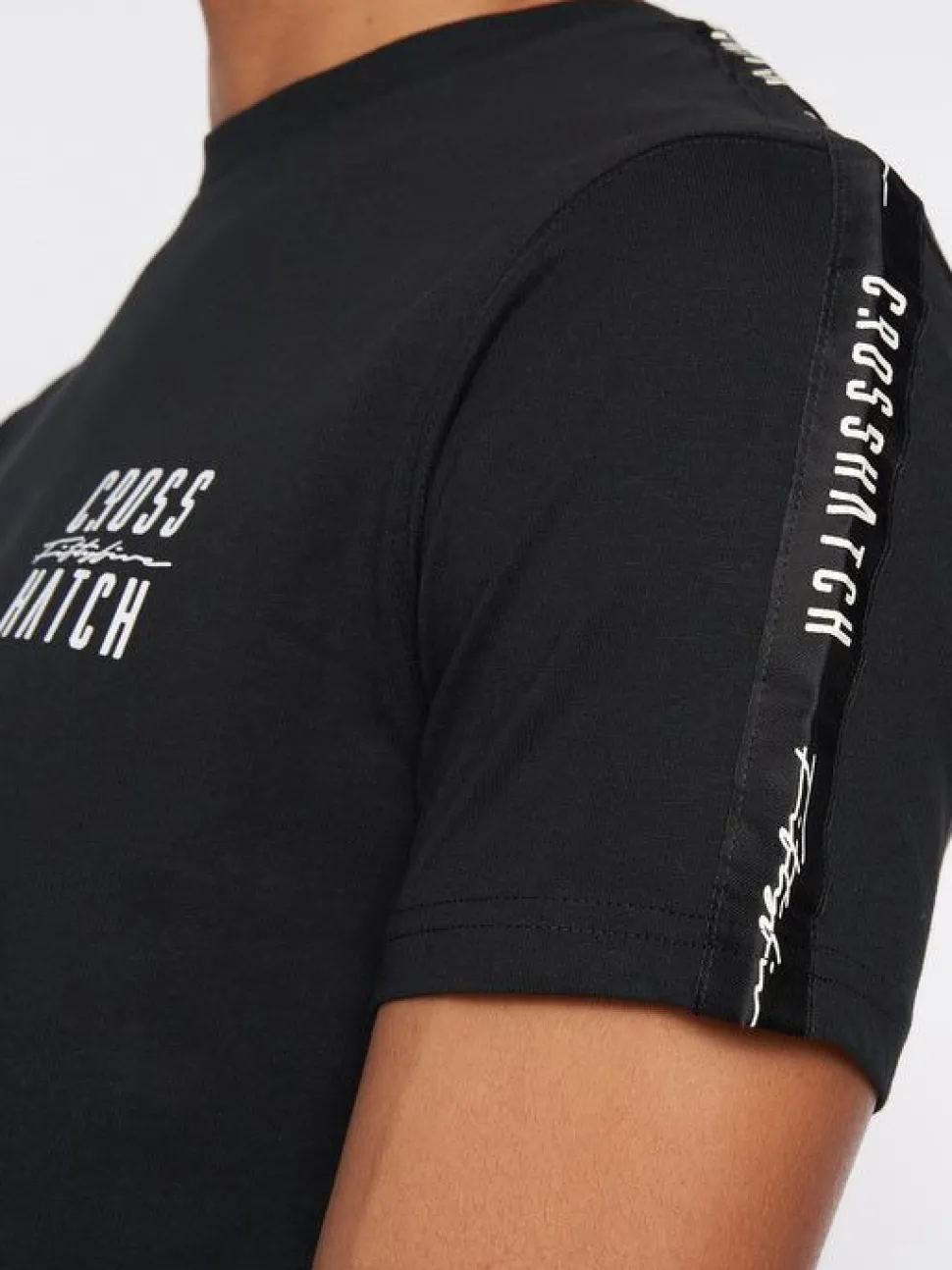 Tugford T-Shirt Black by Crosshatch