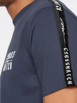 Tugford T-Shirt Navy by Crosshatch