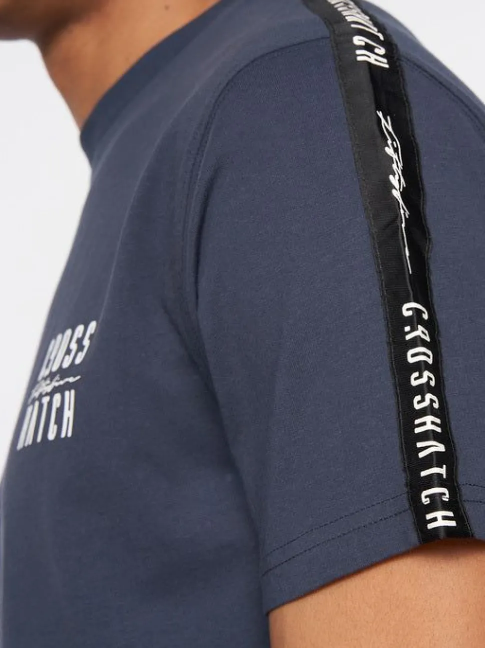 Tugford T-Shirt Navy by Crosshatch
