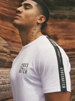 Tugford T-Shirt White by Crosshatch