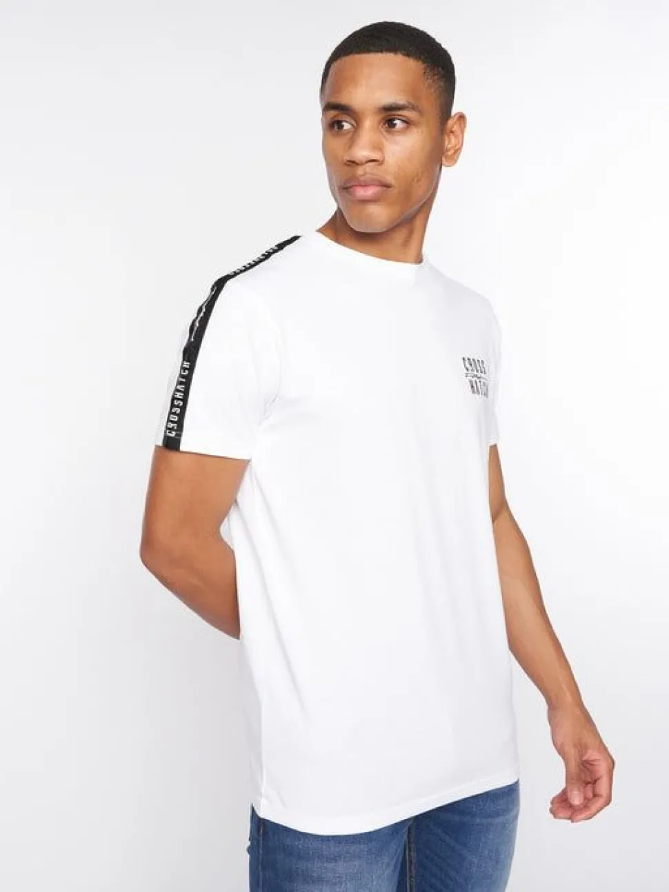 Tugford T-Shirt White by Crosshatch