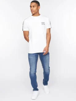 Tugford T-Shirt White by Crosshatch
