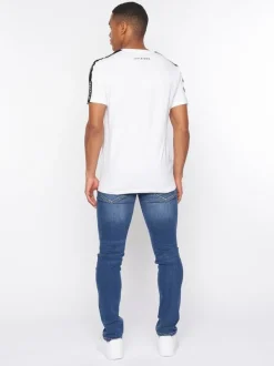 Tugford T-Shirt White by Crosshatch