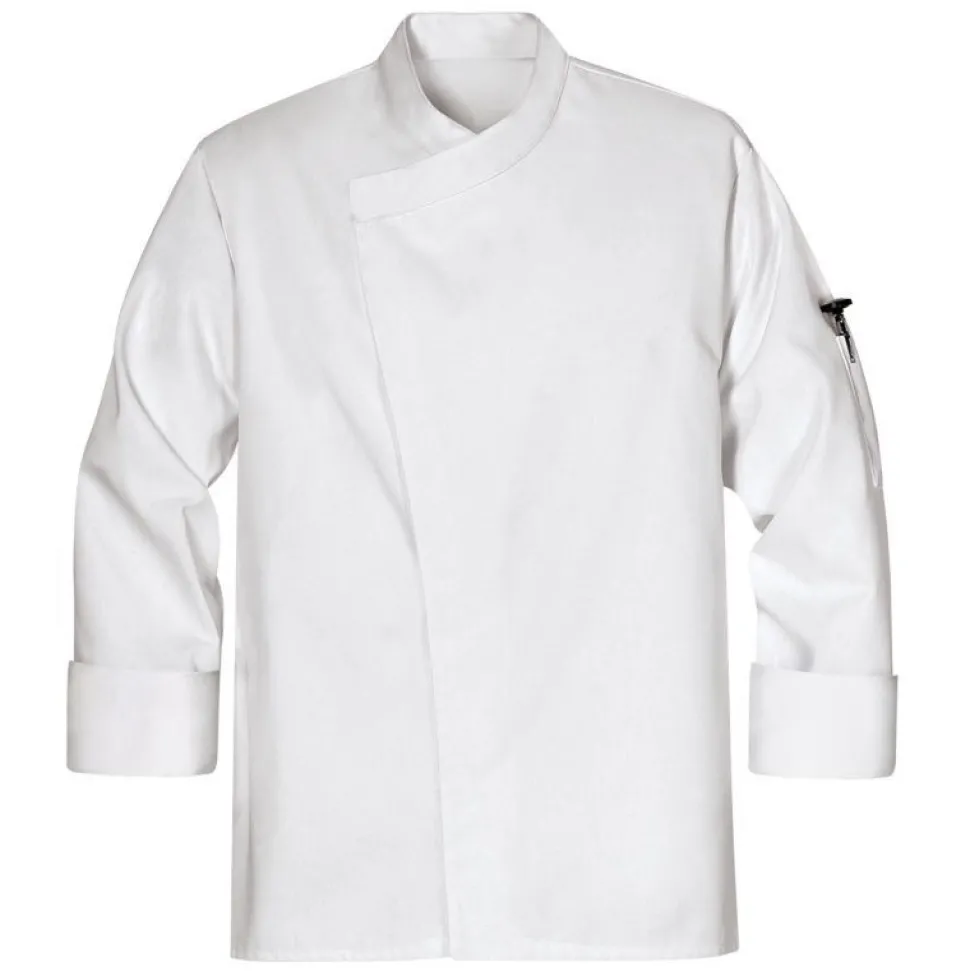 Tunic Style Chef Jacket White