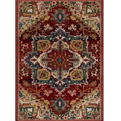 Turkish Style Rug Red