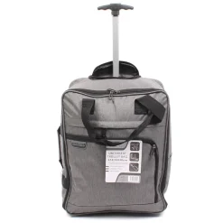 Underseat Trolley Cabin Bag Grey by Bordlite 45x36x20cm