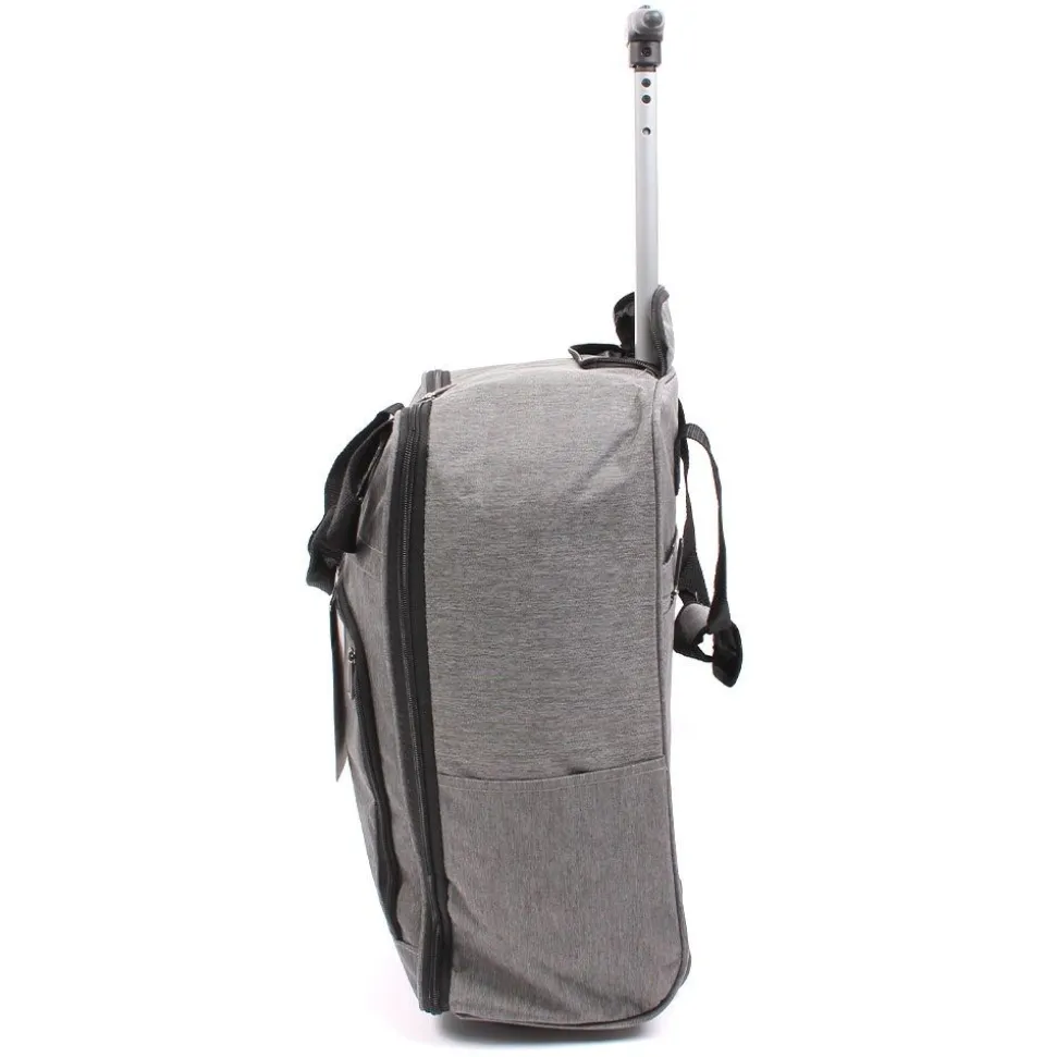 Underseat Trolley Cabin Bag Grey by Bordlite 45x36x20cm