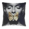 Unique Living Portrait Cushion Gold