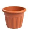Vista 33cm Round Planter Terracotta