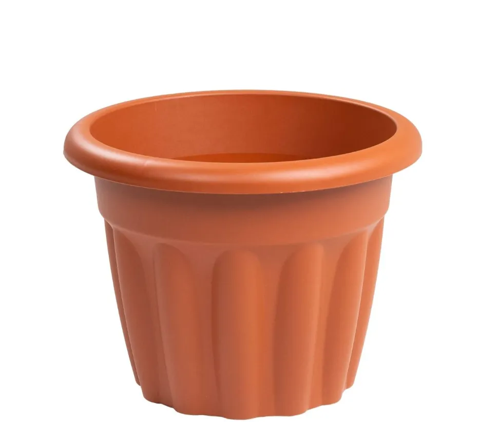 Vista 33cm Round Planter Terracotta