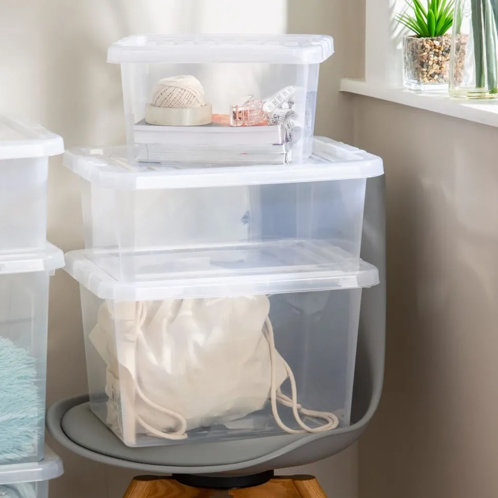 Wham Crystal 14 Litre Box & Lid