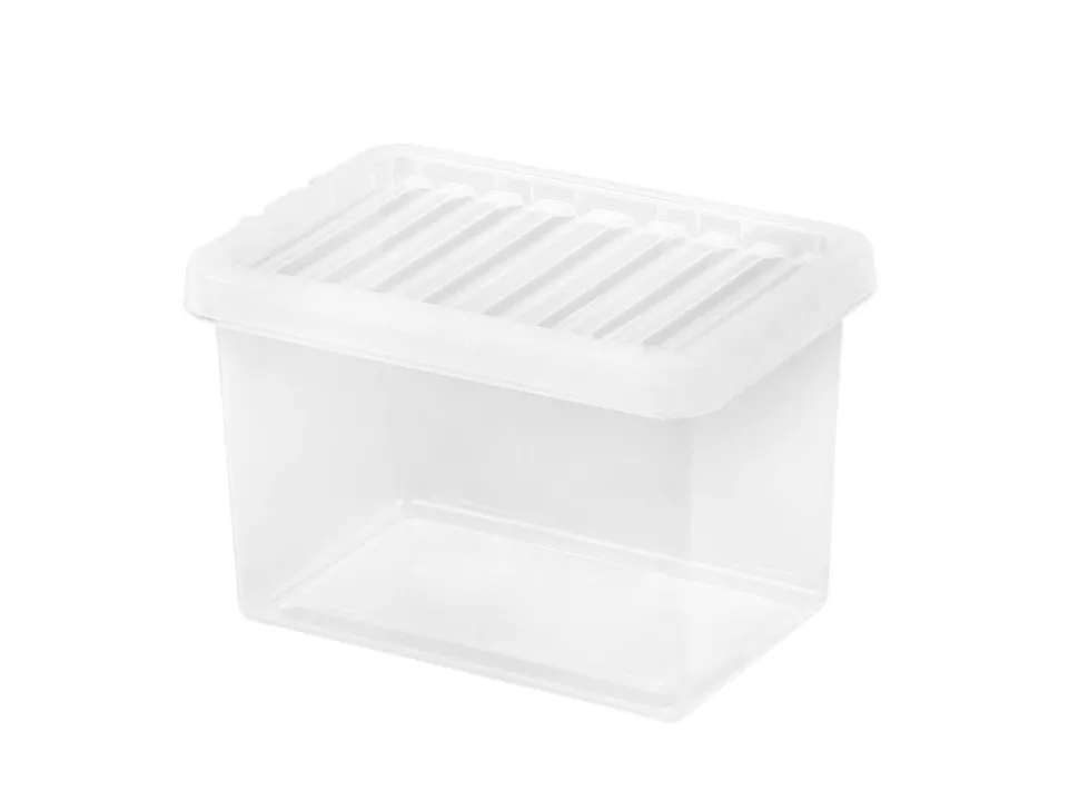 Wham Crystal 7 Litre Box & Lid Clear