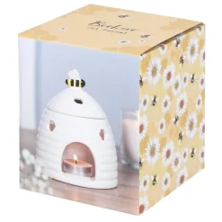 White Beehive Oil Burner