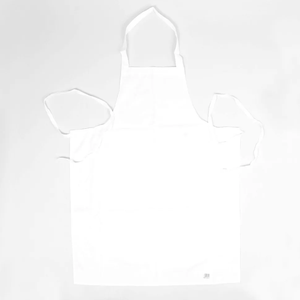White Bib Apron 103-011