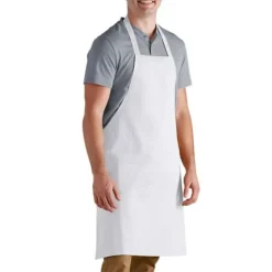 White Bib Apron - 103 - 030