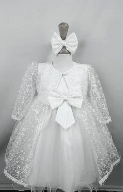 White Christening Gown