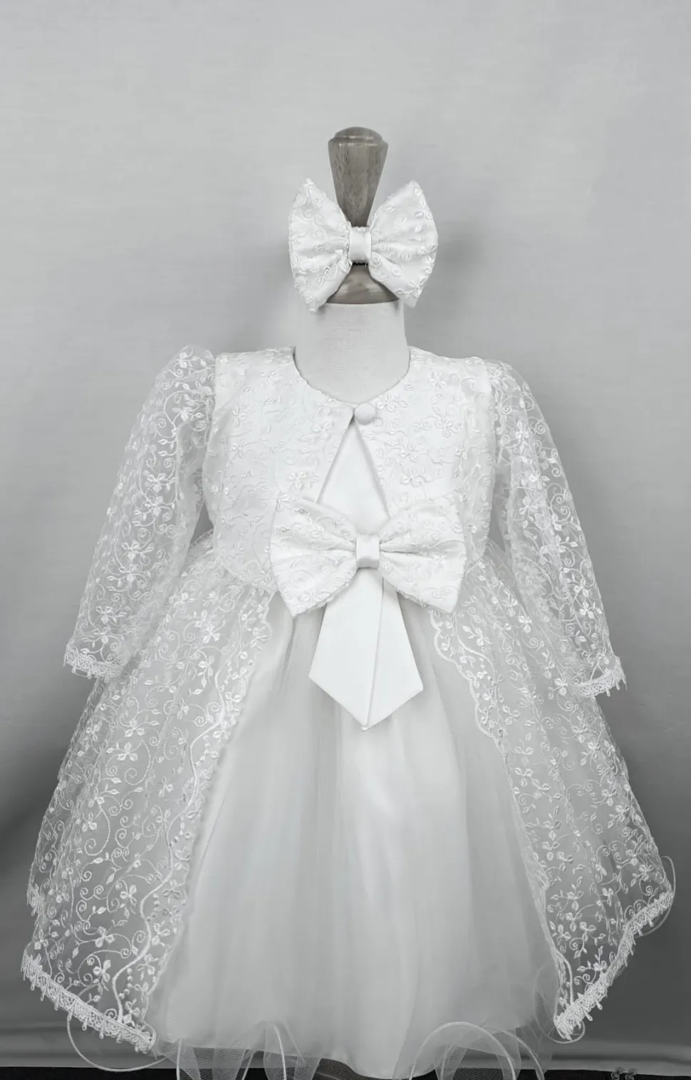White Christening Gown
