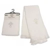 White Christening Shawl