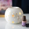 White Star Oil Burner & Wax Warmer
