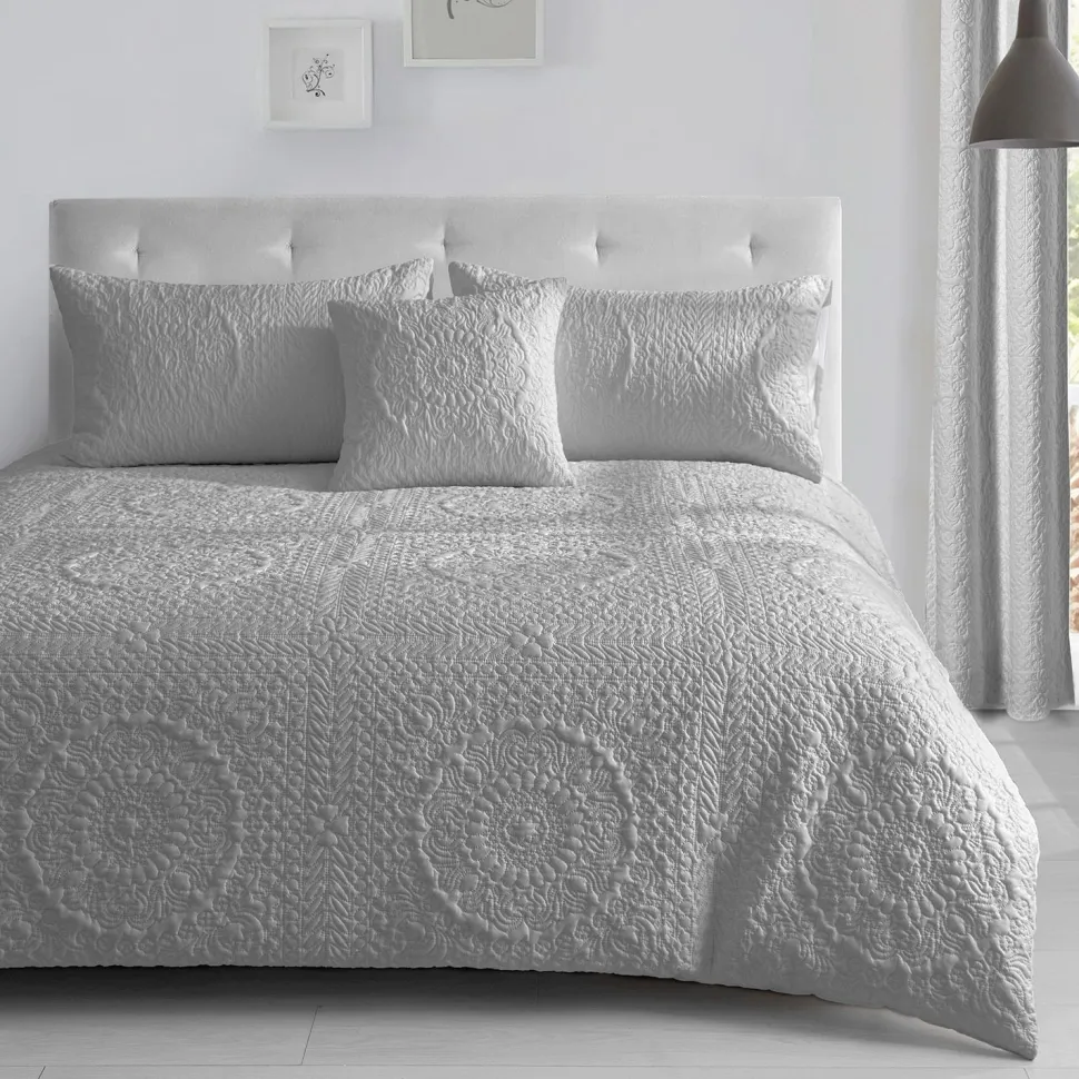 Winchester Duvet Cover Set Grey