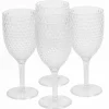 Wine Glasses 4 Piece Fete Diamond