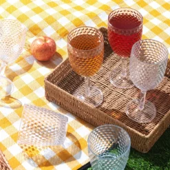 Wine Glasses 4 Piece Fete Diamond