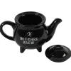 Witches Brew Black Teapot