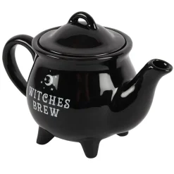 Witches Brew Black Teapot