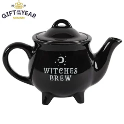 Witches Brew Black Teapot