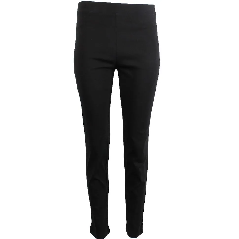 Women's Cargo Stretch Pants Black 27" Leg