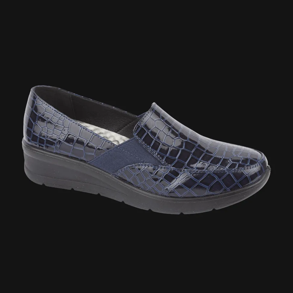 Women's Croc Navy Slip on Casual Shoes