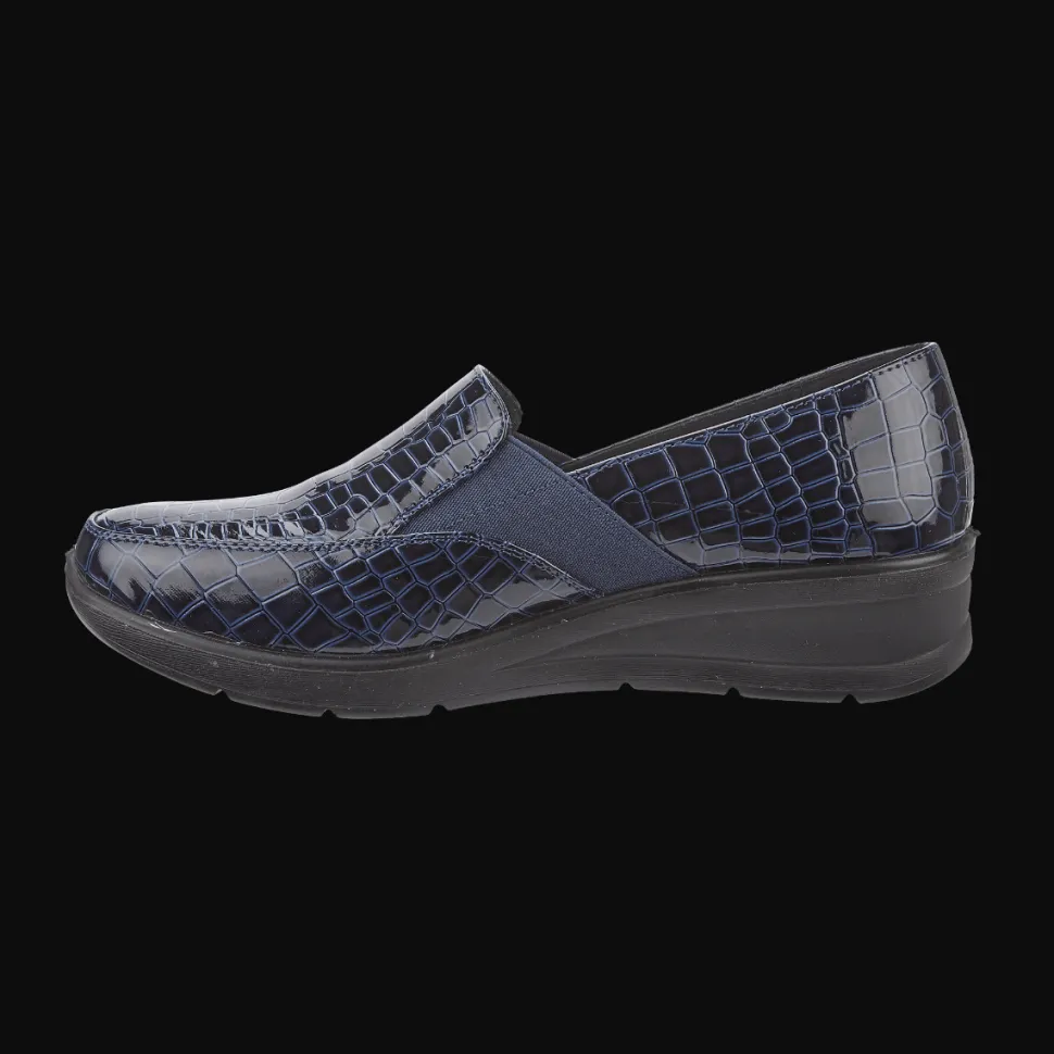 Women's Croc Navy Slip on Casual Shoes